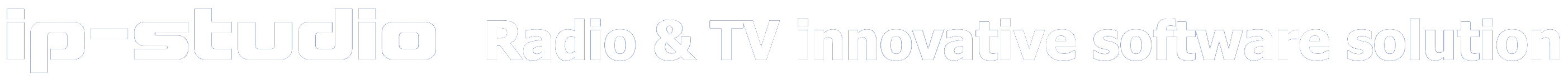 Radio & TV innovative software solution